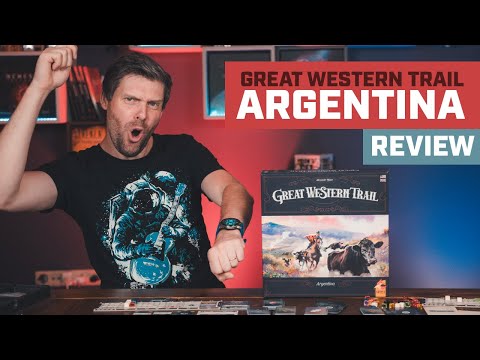 Great Western Trail Argentina Board Game Review