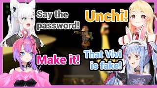 Fubuki, Pekora, Kanade, and Vivi Get Totally Fooled by AI in Mimesis!