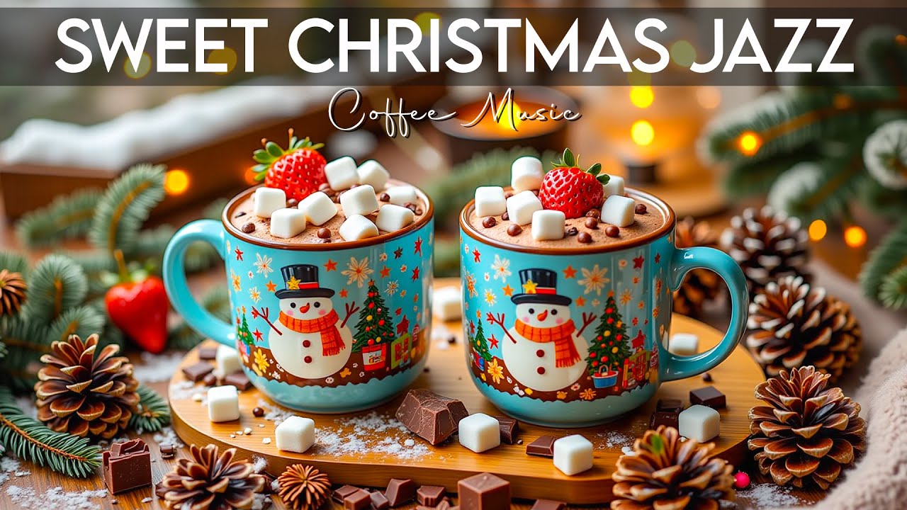 Sweet Christmas Jazz ☕ Smooth Jazz Background Music & Christmas Bossa Nova Piano for Happy Holiday 🎄