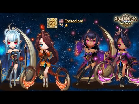 Summoners War : The Return of Twins in Special League 4 star ft Shaina, Belita, Sabrina and Martina