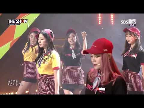 Berry Good Comeback Stage "BibbidiBobbidiBoo" The Show (4/18/2017)