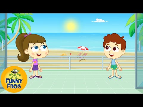 Hello summer | Cartoon song about Summer | Funny Frog