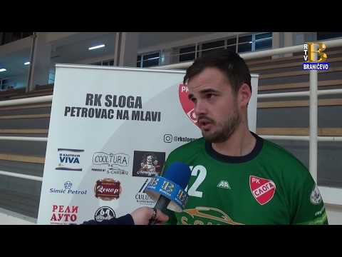 Utakmica RK ,,Sloga" iz Petrovca - RK ,,Bask Soko" iz Beograda 1.4.2019. (RTV Braničevo)
