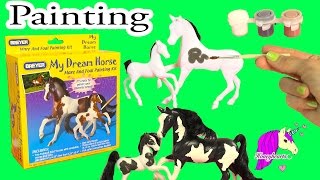 Breyer DIY Mare and Foal My Dream Horse Painting Craft Kit - Honeyheartsc Video