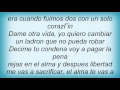 Los Fabulosos Cadillacs - Muerte Querida Lyrics