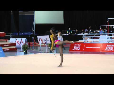 Nastasya Generalova - Clubs - 2014 Pacific Rim Championships Event Finals
