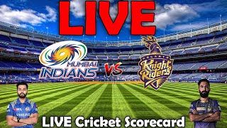 MI vs KKR LIVE Cricket Scorecard | IPL 2020 - 32th Match | Mumbai vs Kolkata