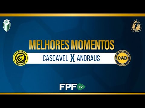 Melhores Momentos | CASCAVEL 1X1 ANDRAUS | PARANAENSE 2026 | Rodada 3