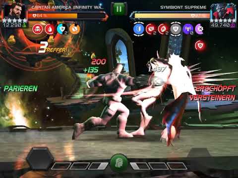 Mcoc | Act 6.2.1 - Bossfight | 5* r4 Captain America (Infinity War) vs. Symbiont Surpreme