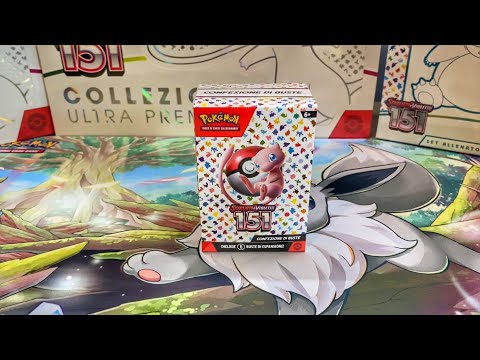 PESIAMO IL BUDLE DA 6 BUSTINE DI POKEMON 151 ED A SORPRESA TROVIAMO UNA SUPER RARA RICERCATISSIMA