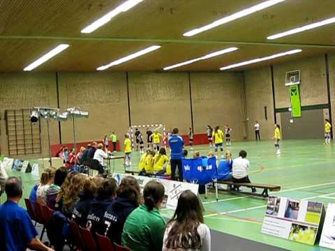 Dames A handbal bekerfinale United Breda - Internos 16