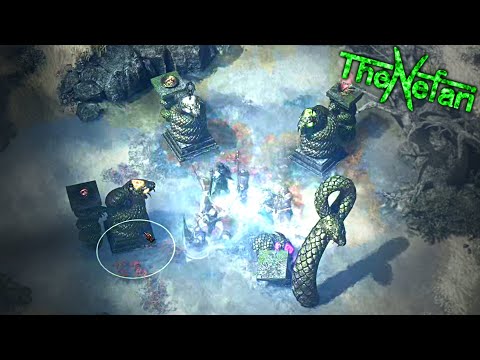 Medusa Matriarch and Colored Scales in Amber Lake - Spellforce 3 Soul Harvest Let's Play Part 26