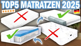 Die Besten MATRATZEN 2025 | TOP 5 Matratzen für jedes Budget!