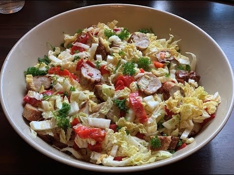 Thermomix® TM6 / TM5 / TM31 Bratwurstsalat
