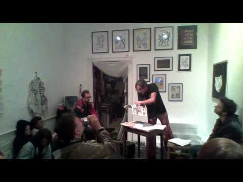 Thomas Havlik Lesung beim Blumentopf