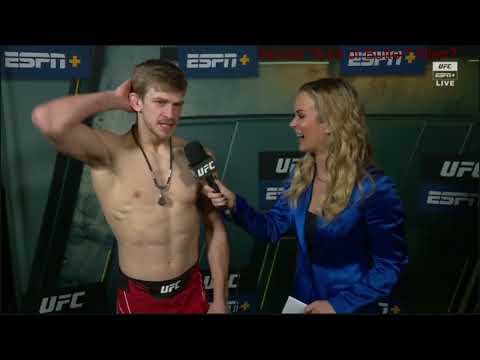 Arnold Allen's accent is a little too thicc for Laura Sanko...
