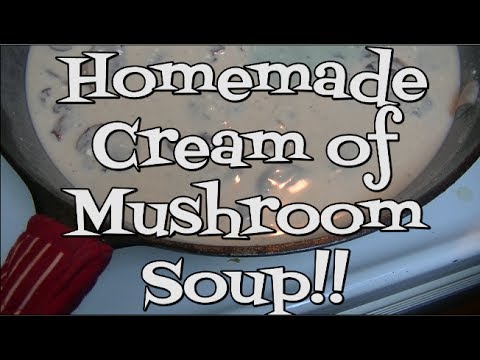 Homemade Cream of Mushroom Soup Recipe ~ Noreen's Kitchen Basics