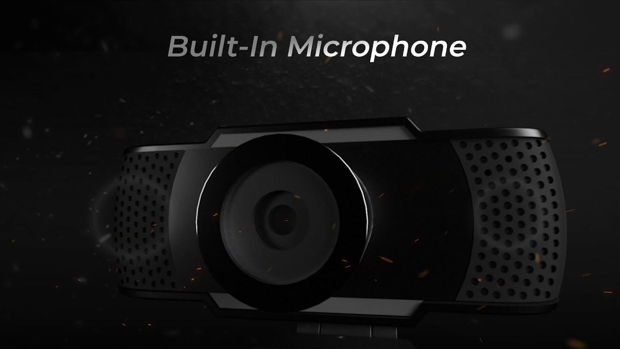 Adesso CyberTrack H4 - 1080P HD USB Webcam with Built-in Microphone