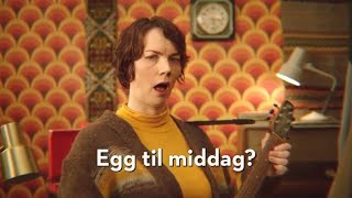 Sa du egg til middag?