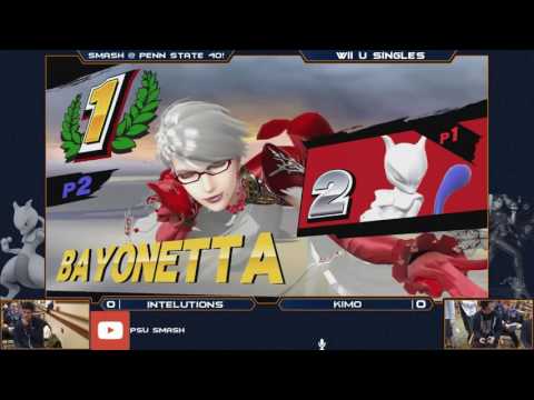 S@PS 40 Wii U Singles - Intelutions (Mewtwo) VS Kimo (Bayoneta) - Winners Quarters