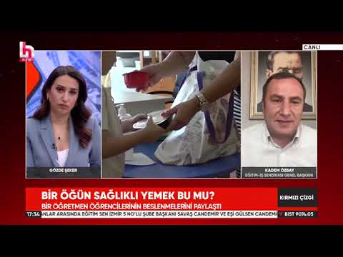 Genel Başkanımız Kadem Özbay,  Halk Tv`de yayınlanan Kırmızı Çizgi programında gazeteci Gözde Şeker`in canlıyayın konuğu oldu. | EĞİTİM İŞ
