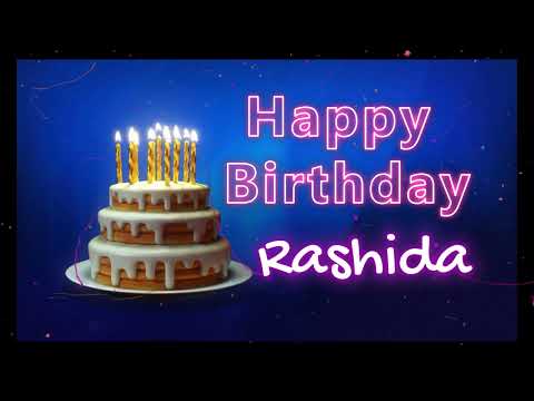 Happy Birthday to Rashida