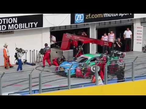 DTM Hungaroring 2016 - Saturday, race 2 Edoardo Mortara pit