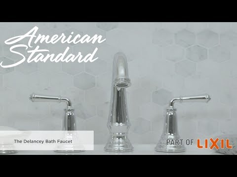 Delancey® Bathtub Faucet With Lever Handles and Personal Shower ...