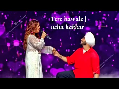 Tere hawale | neha kakkar | Rohan preet Singh | singing superstar