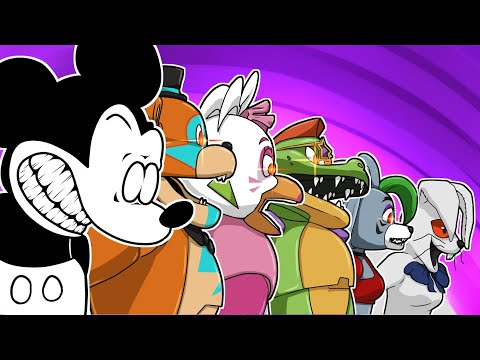 FNF "TERMINATION" BUT ALL FNAF CHARACTERS SING IT - FRIDAY NIGHT AT FREDDY'S ANIMATION