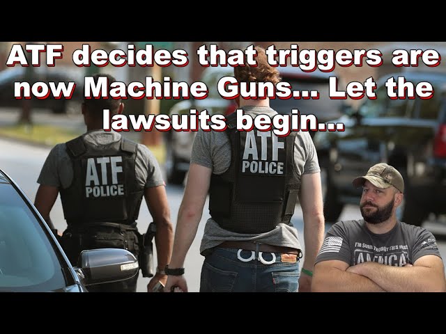 ATF decides these triggers are now Machine Guns and we CAN’T have them… Launch the lawsuits...