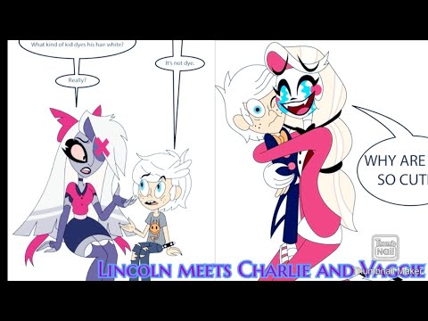 ROMAIN WORLD/ LINCOLN MEETS CHARLIE AND VAGGIE ( HAZBIN HOTEL/HELLUVA BOSS ) ANIMATION