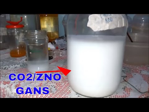 How to make Co2/Zno and Other GANSes with pure zinc sheet and carbon rods from the batteries part 2 Video