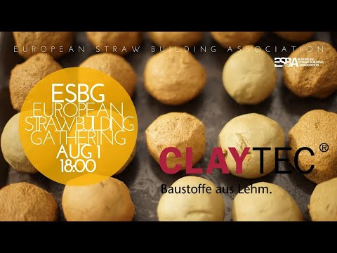 Aug 1, 18:00: CLAYTEC - Building Materials made of Earth
