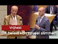 Hiddema: Beleid De Jonge berust niet op feiten!
