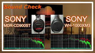 Video thumbnail for SONY MDR-CD900ST vs SONY WH-1000XM3 [Headphones Sound Comparison ヘッドホン音比較] by TEKITOUSoundComp!
