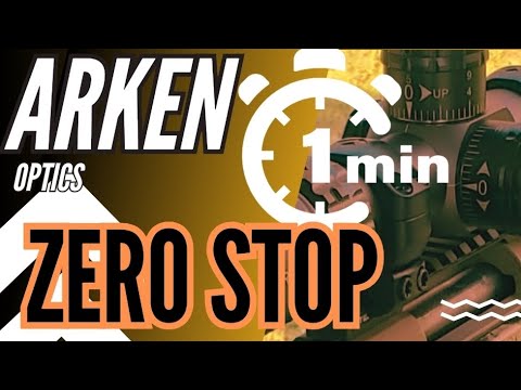 Set up your Arken Optic Zero Stop under a minute.