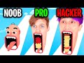NOOB Vs PRO Vs HACKER In PANCAKE RUN ALL LEVELS