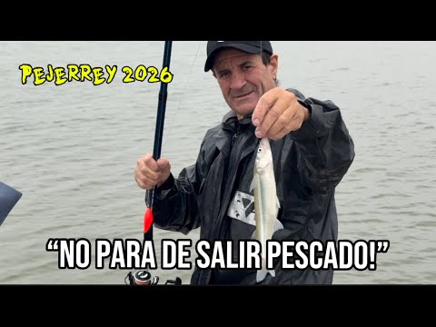 PESCA BAJO LA LLUVIA. Pesca de Pejerrey en el sur Cordobés 