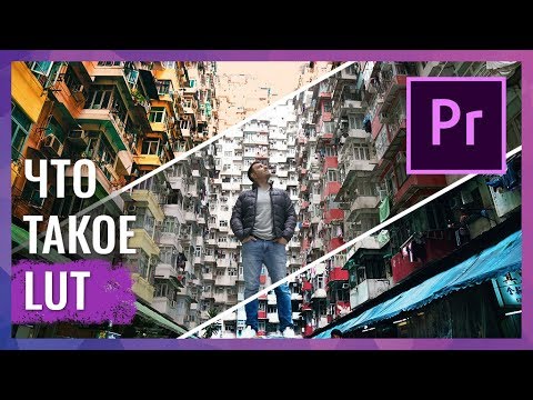 Что такое LUT? Как использовать LUT в Adobe Premiere Pro? Быстрая Цветокоррекция.