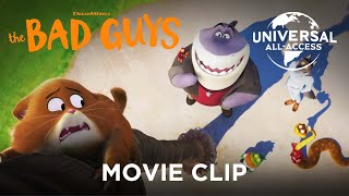 The Bad Guys | The Bad Guys Practice Rescuing A Cat | Movie Clip