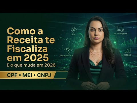 Como a Receita Federal Fiscaliza Você em 2025 e o Que Muda em 2026 (CPF, CNPJ - Empresa ou MEI)