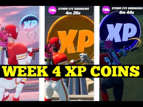 Chapter 2 Season 5 WEEK 4 ALL XP COIN LOCATIONS (WEEK10)