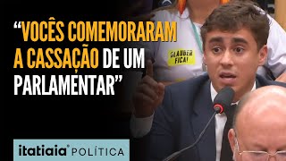 NIKOLAS FERREIRA COMPARA CASO DE GLAUBER COM DANIEL SILVEIRA: "VOCÊS COMEMORARAM"