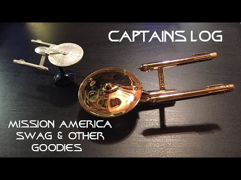 Captains Log - Stardate: 201607.22 - Mission America swag and new goodies