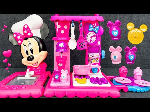 60 Minutes Satisfying with Unboxing Minnie Mouse Kitchen Playset, Disney Toys Collection | ASMR
