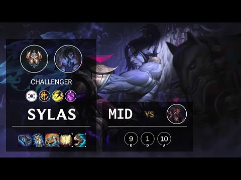 Sylas Mid vs Lucian - KR Challenger Patch 10.4