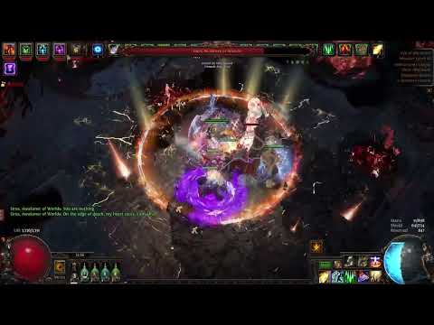 [PoE 3.26] Divine Ire Elementalist - Uber Sirus last phase
