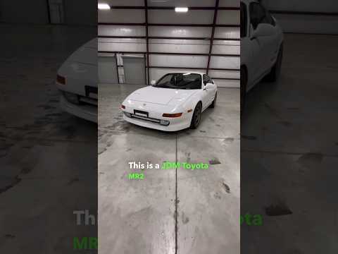 This SW20 MR2 Is a JDM ROCKET 🚀 #Shorts