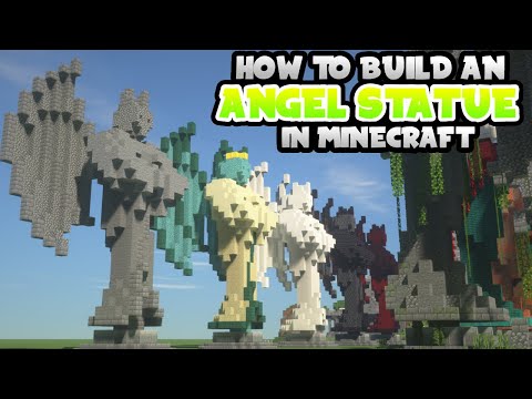 How to Build This Large Statue in Minecraft